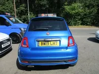 Used Fiat 500 S 69 HP (50 kW) 2019 Blue Hatchback