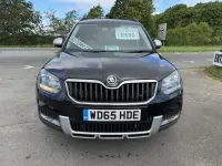 Used Skoda Yeti SE 110 HP (80 kW) 2015 Black SUV
