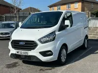 Used Ford Transit Custom Limited 130 HP (95 kW) 2022 White Van