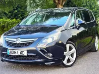 Used Vauxhall Zafira Elite 170 HP (125 kW) 2016 Black MPV