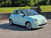 Used Fiat 500 Lounge 2016 Green Hatchback
