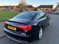 Used Audi A6 S-Line 190 HP (139 kW) 2014 Black Sedan