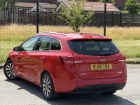 Used Kia Ceed 136 HP (100 kW) 2016 Red Hatchback