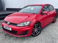 Used VW Golf VII GTD 2016 Red Hatchback