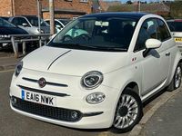 Used Fiat 500 Lounge 69 HP (50 kW) 2016 White Hatchback