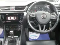 Used Skoda Superb SE Technology 150 HP (110 kW) 2018 Blue Hatchback