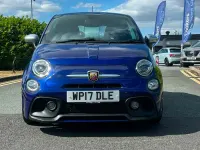 Used Abarth 595 Turismo 165 HP (121 kW) 2017 Blue Hatchback