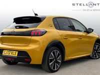 Used Peugeot e-208 GT 98 kW (134 HP) 2022 Yellow Hatchback