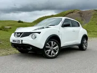 Used Nissan Juke N-TEC 2014 White SUV