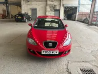Used Seat Leon 102 HP (75 kW) 2009 Red Hatchback