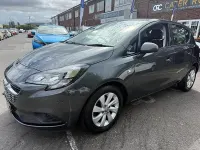Used Vauxhall Corsa Design Edition 90 HP (66 kW) 2018 Grey Hatchback