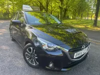 Begagnad Mazda 2 Inclusive 2016 Svart Halvkombi