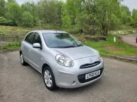 Used Nissan Micra Acenta 80 HP (58 kW) 2011 Silver Hatchback