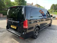 Used Mercedes V220 AMG line 163 HP (119 kW) 2018 Black MPV