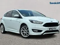 Used Ford Focus ST-Line 140 HP (102 kW) 2017 White Hatchback
