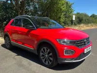 Used VW T-Roc SEL 190 HP (139 kW) 2018 Red SUV