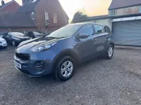 Begagnad Kia Sportage 2017 Blå SUV