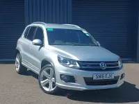 Usado VW Tiguan R-line Edition 150 HP (110 kW) 2016 Prateado SUV
