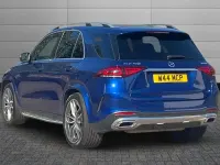 Used Mercedes GLE450 AMG AMG line 384 HP (282 kW) 2020 Blue SUV
