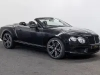 Used Bentley Continental GT Convertible 507 HP (372 kW) 2012 Black Cabriolet
