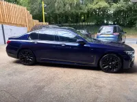 Used BMW 745e M Sport 388 HP (285 kW) 2020 Blue Sedan