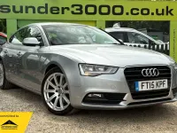 Used Audi A5 Sportback Business 150 HP (110 kW) 2015 Silver Hatchback