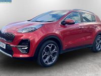 Used Kia Sportage GT-Line 136 HP (100 kW) 2021 Red SUV