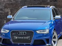 Used Audi RS4 Advanced 450 HP (330 kW) 2014 Blue Estate