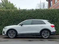 Used Audi Q3 Black Edition 150 HP (110 kW) 2021 White SUV