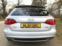 Begagnad Audi A4 Black Edition 170 HK (125 kW) 2011 Silver Kombi