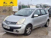 Used Nissan Note SE 109 HP (80 kW) 2007 Silver Hatchback
