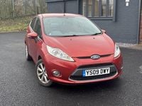 Used Ford Fiesta Zetec 82 HP (60 kW) 2009 Red Hatchback