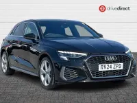 Used Audi A3 Sportback S-Line 110 HP (80 kW) 2024 Black Hatchback