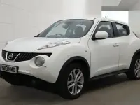 Used Nissan Juke Acenta 117 HP (86 kW) 2013 White SUV