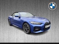Used BMW 420 M Sport 181 HP (133 kW) 2023 Blue Cabriolet