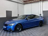 Used BMW 420 M Sport 190 HP (139 kW) 2015 Blue Coupe
