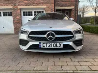 Used Mercedes CLA180 AMG Line Premium 136 HP (100 kW) 2021 Silver Sedan