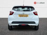 Used Nissan Micra Acenta 90 HP (66 kW) 2017 White Hatchback
