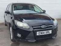 Used Ford Focus Zetec 125 HP (91 kW) 2014 Black Hatchback