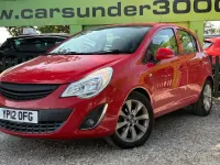 Used Vauxhall Corsa Active 2012 Red Hatchback