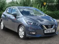 Begagnad Nissan Micra Acenta 100 HK (73 kW) 2020 Grå Halvkombi