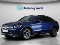 Usado Mercedes GLC220 AMG line 194 HP (142 kW) 2022 Azul Coupé