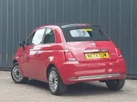 Used Fiat 500C 70 HP (51 kW) 2025 Red Cabriolet