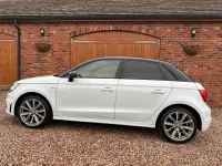 Used Audi A1 S-Line 116 HP (85 kW) 2015 White Hatchback