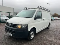 Used VW T5 Startline 102 HP (75 kW) 2013 White Van