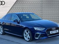 Second-hand Audi A4 S-Line 163 CP (119 kW) 2022 Albastru Berlinǎ