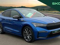 Used Skoda Enyaq iV SportlinePlus 194 kW (265 HP) 2023 Blue SUV