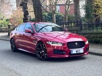 Used Jaguar XE R-Sport 180 HP (132 kW) 2018 Red Sedan