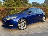Used Ford Focus Zetec 120 HP (88 kW) 2016 Blue Hatchback