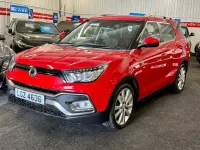 Used SsangYong XLV 115 HP (84 kW) 2018 Red SUV